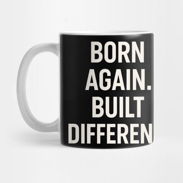 Born Again Built Different - Christian Motivational Faith by Melanie 's Store 2